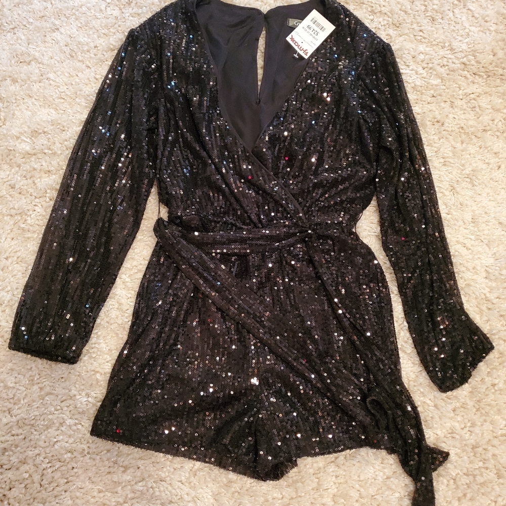 Sequins Romper